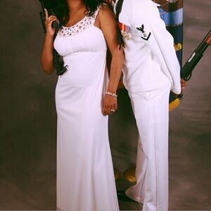 Betsy & Adam White gown sz8